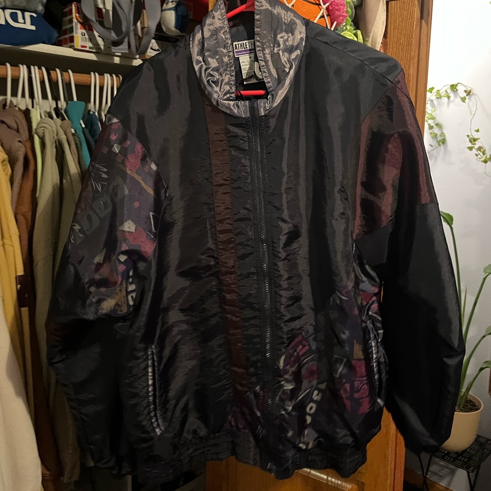 Vintage athletic wind breaker